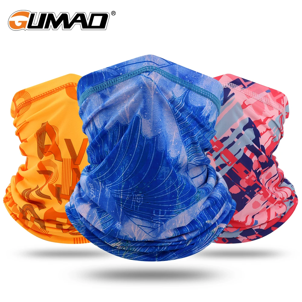 

Breathable Smooth Soft Bandana High Stretch Icy Cool Face Tube Scarf Neck Gaiter Cover Hiking Fishing Cycling Running Women Men