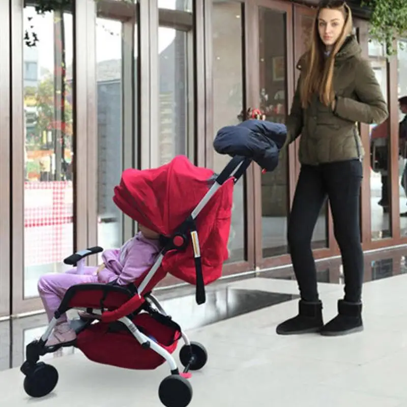 Зимние теплые варежки на коляску Pram муфта для рук открытом воздухе Детские
