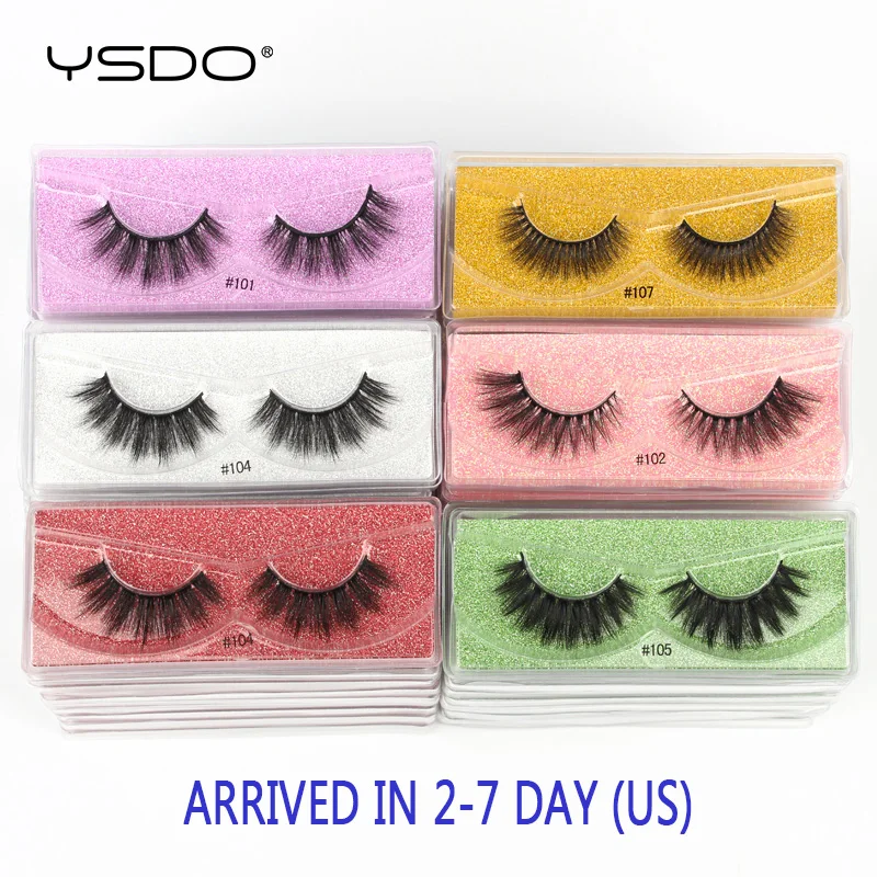 YSDO накладные ресницы оптом 10/30/50/100 шт 3d норковые ресницы натуральные накладные ресницы грязный ресницы накладные ресницы для макияжа