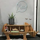 Наклейка на стену в скандинавском стиле с надписью Hello, 1 шт.