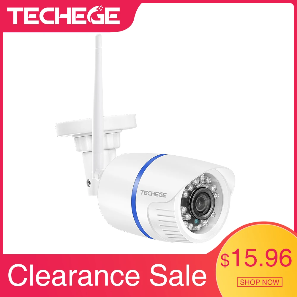 Techege Yoosee HD 720P Wifi Камера уличная Водонепроницаемая камера ночного видения
