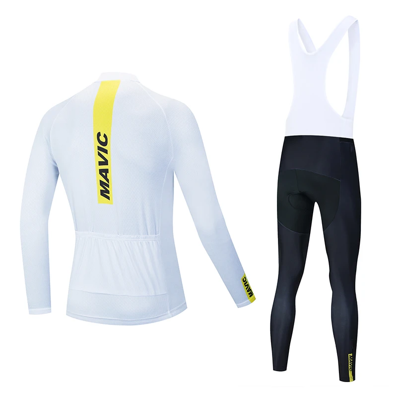 Mavic 2019 осенняя и зимняя одежда для велоспорта Мужская Флисовая с длинными