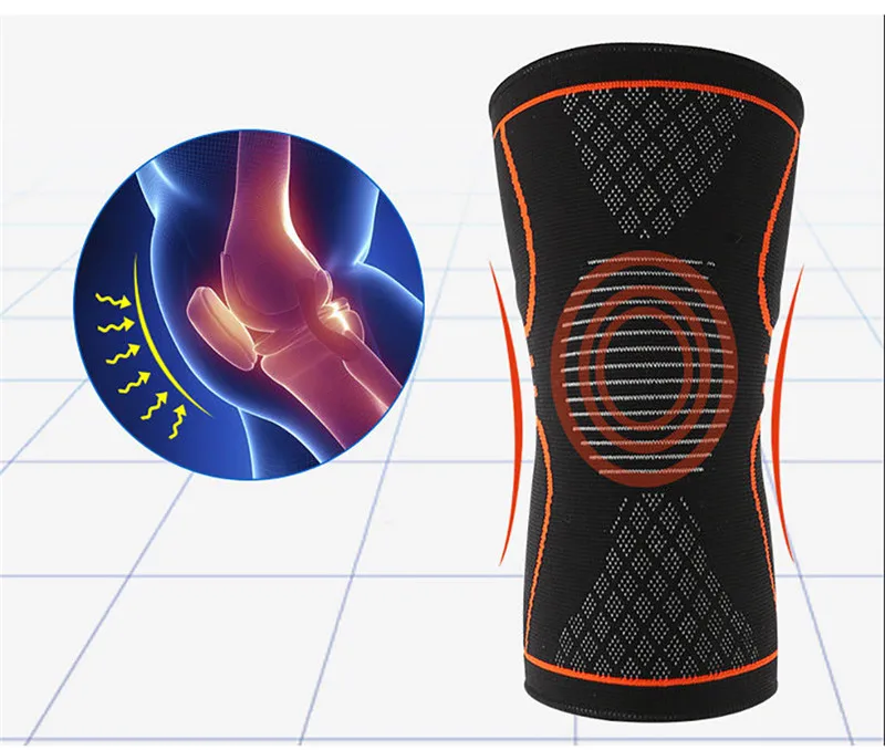 1 шт. Колено Обертывания Вес подъема бодибилдинг тяжёлая атлетика артрит