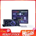Мини аудио усилитель мощности HiFi стерео цифровой усилитель 400 Вт домашняя аудиосистема для автомобиля морской порт AUX аудио усилитель модуль двухканальный выход Прямая поставка