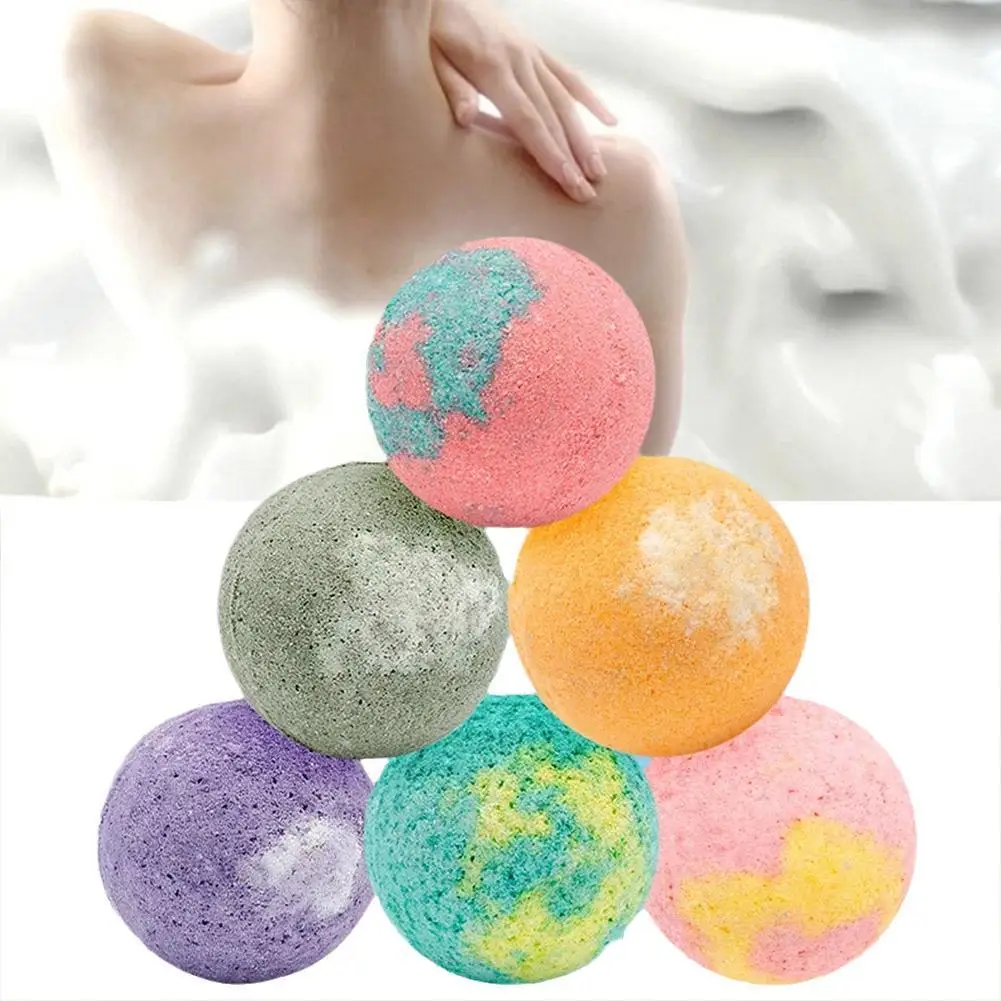 

12Pcs Organic Bath Bombs Natural Mini Handmade Bathing Foot Spa Bomb Rich Essential Oils Moisturizing Dry Skin Relaxing Scents