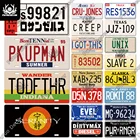 Декоративные металлические знаки Putuo, Лицензионная пластина, металлический винтажный жестяной знак для гаража, мужская пещера, бара, клуба, украшение для стен дома