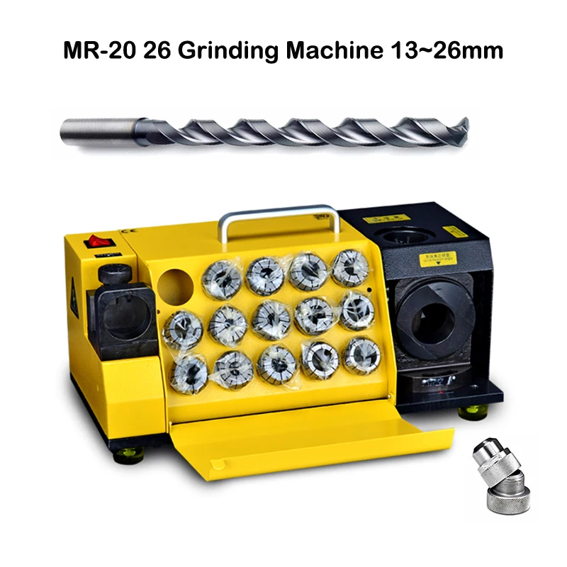 

MRCM MR-20 MR-26 Drill Bit Sharpener Portable 110V / 220V Grinders Brand New Universal Normal Drill Grinding Machines
