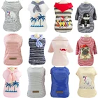 Мультяшная Одежда для собак, рубашка для собак, жилет для кошек, костюм для домашних питомцев, кошек Одежда для собак, щенков, чихуахуа, милая одежда для щенков Kitty35