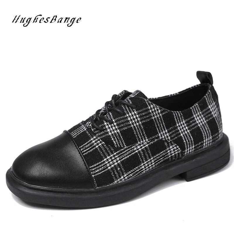 Женская обувь модные удобные весенне осенние Лоферы во французском ретро стиле с