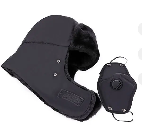 Русская армейская маска шапка с ушами плотная теплая зимняя уличная шапка-бомбер