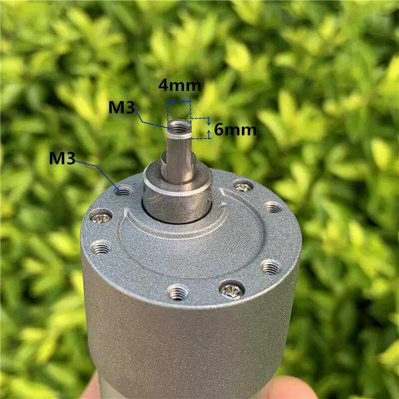 С ультратонкой оправой 37 мм микро-металлическая передача коробка Электрический