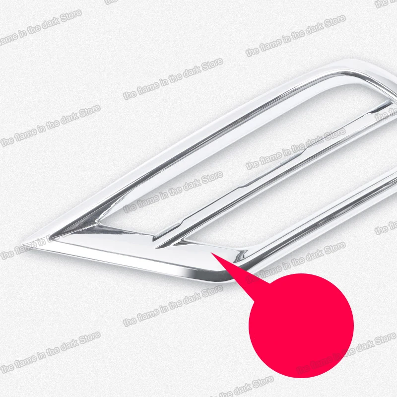 Автомобильные противотуманные светильник из АБС пластика Lsrtw2017 для Volkswagen Tiguan 2017