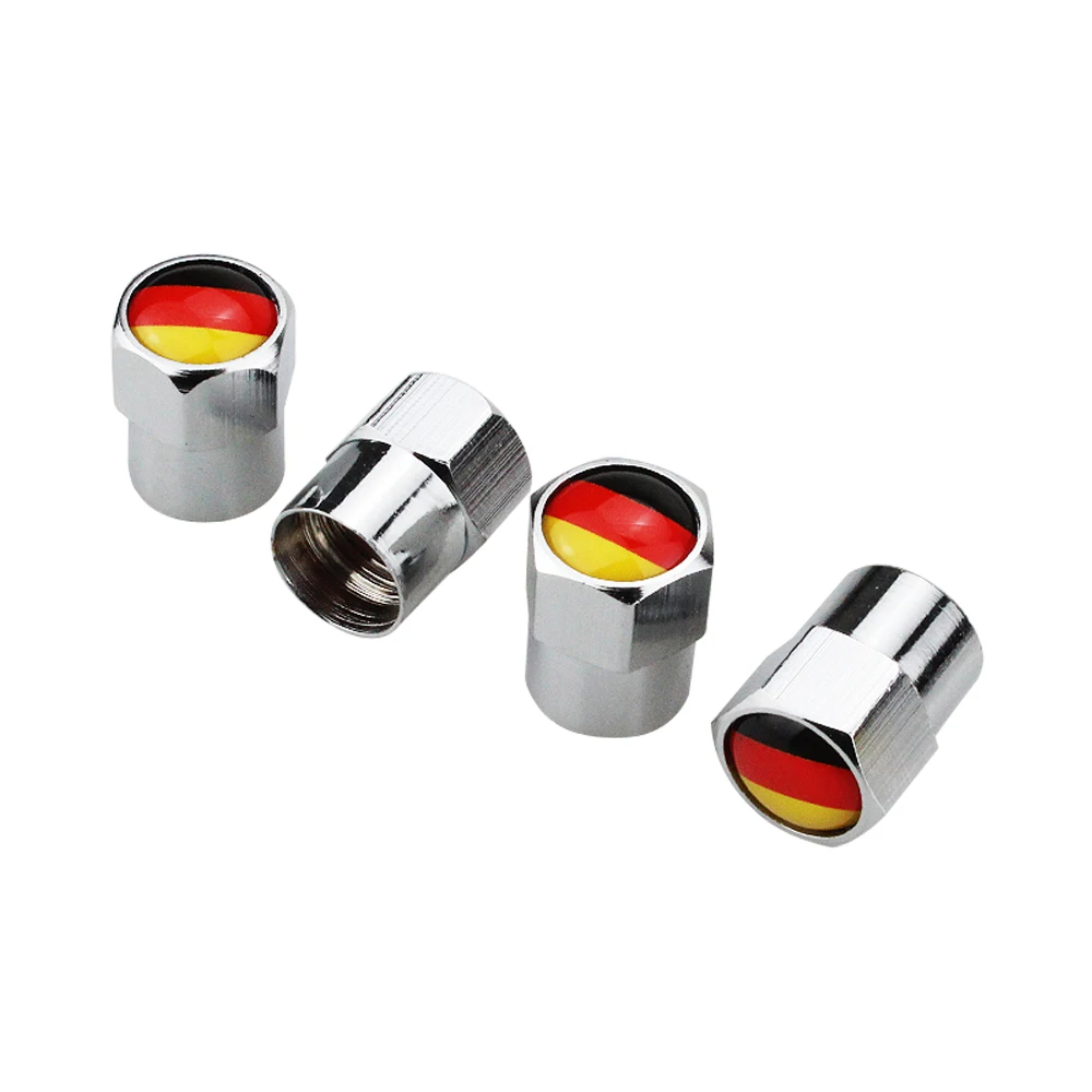 Автомобильные аксессуары Флаг Германии крышка клапана шины металлическая