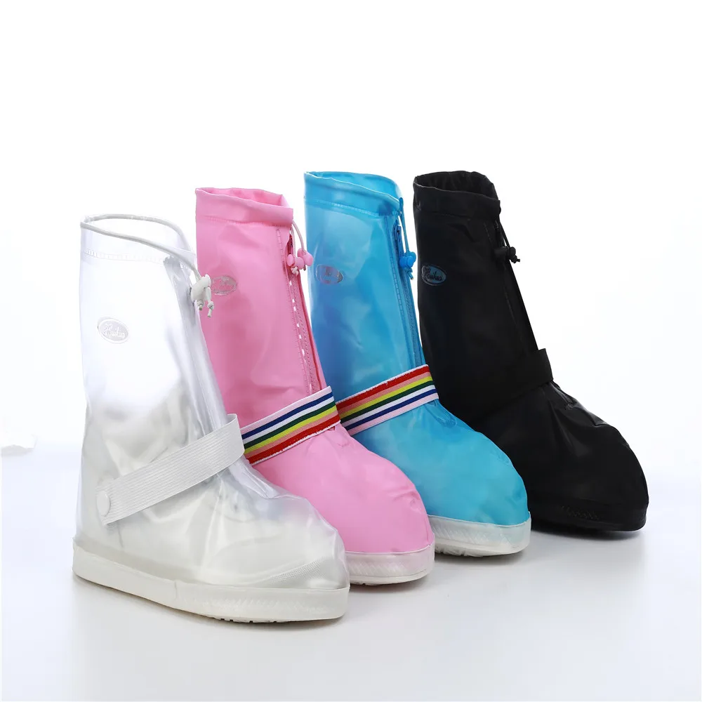 1 пара непромокаемые ботинки унисекс на плоской подошве|Бахилы| |