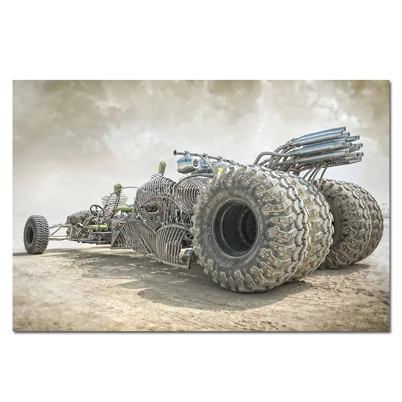 Плакат из фильма Mad Max Fury Road Шелковые Плакаты для автомобиля принты винтажные