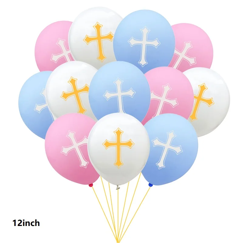 1 комплект церковный крест голубь Фольга воздушные шары Кристиан католический