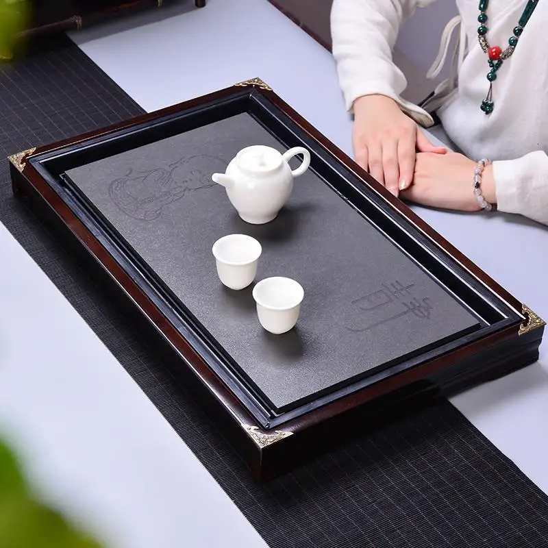 

Teaware Serviertablett Keukenhulpjes Container Table Vassoio Da Portata Sunum Tepsi Chinese Holder Gongfu Serving Tea Tray