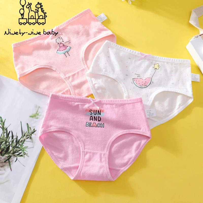 Детское нижнее белье для девочек Мультяшные детские шорты трусики детей трусы