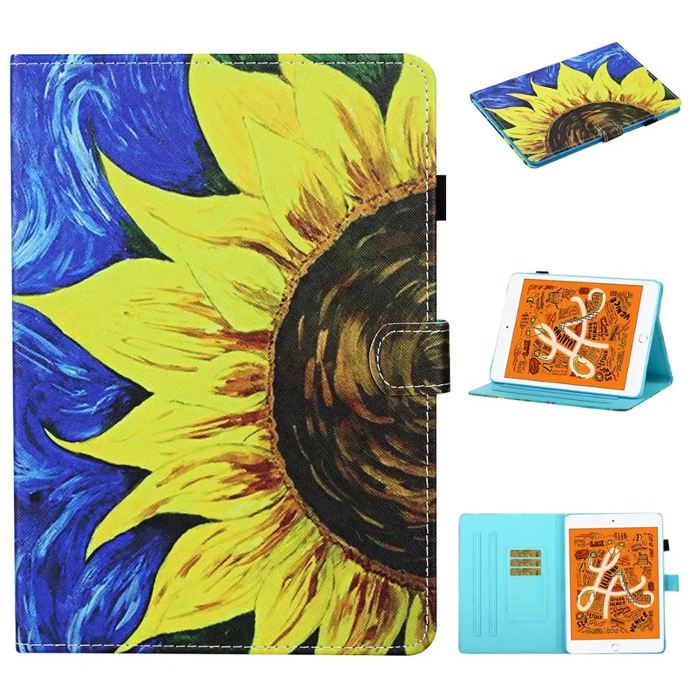 

Flip Smart PU Leather Cover Case For iPad Mini 1 2 3 4 5 Tablet Sleeve Case For Apple iPad mini4 mini3 mini2 mini1 Case Shell