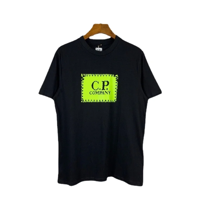 

2021 cp Cotton Short Sleeve T-shirt Men and Women 1:1 high copy Stone