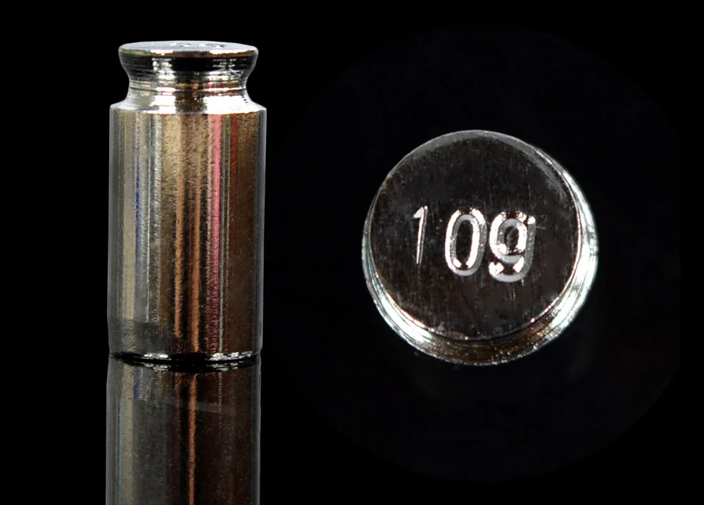 Хром грамм калибровки покрытие для весовая шкала 10g 100g 200g 500g Вес серебро