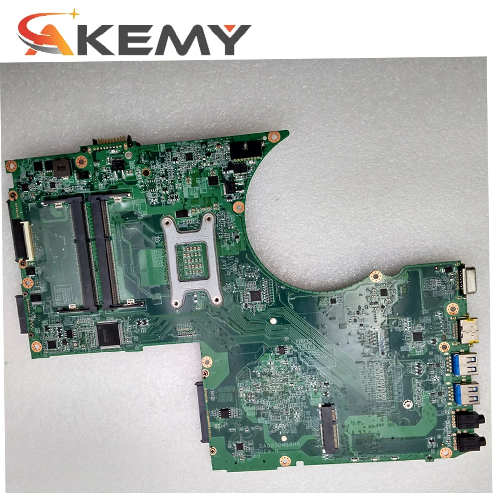 

(Free Shipping) For TOSHIBA Qosmio X70 X70-A X75 X75-A7170 Laptop Motherboard A000240360 DA0BDDMB8H0 With SR17D Support I7 CPU