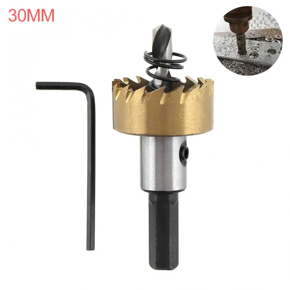 Кольцевые пилы HSS сверло инструмент для сверления отверстий с 30 мм установки