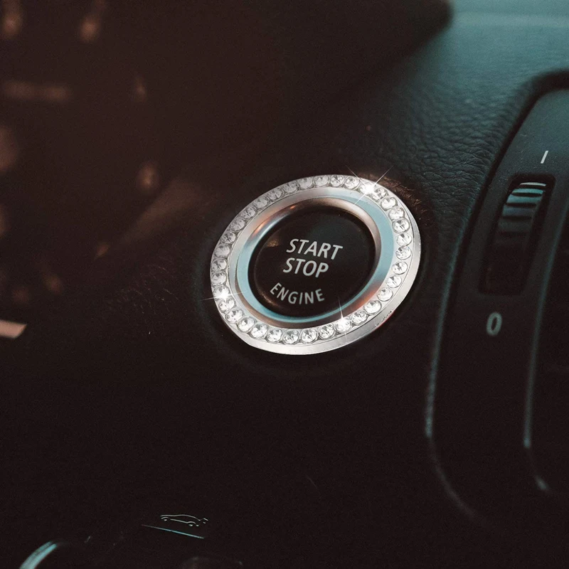 6 шт. стразы со стразами включая чехол для переключения передач авто ручного