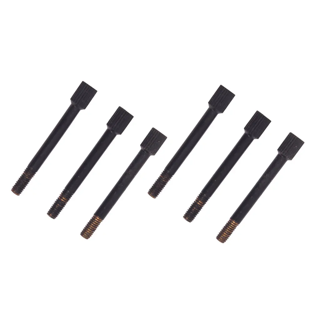 

Guitar Bridge String Screw Guitar Tremolo Bridge Saddle String Through Screw Clamp Lock String Guitar Nut Accessories 6PCS