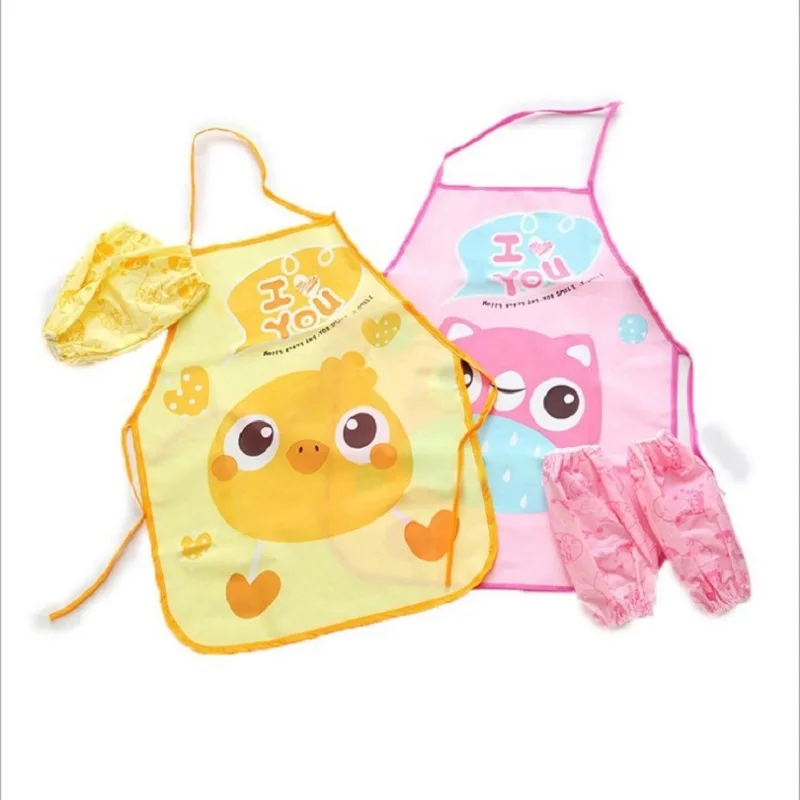 Набор креативных детских кухонных фартуков с защитой от масла домашние предметы