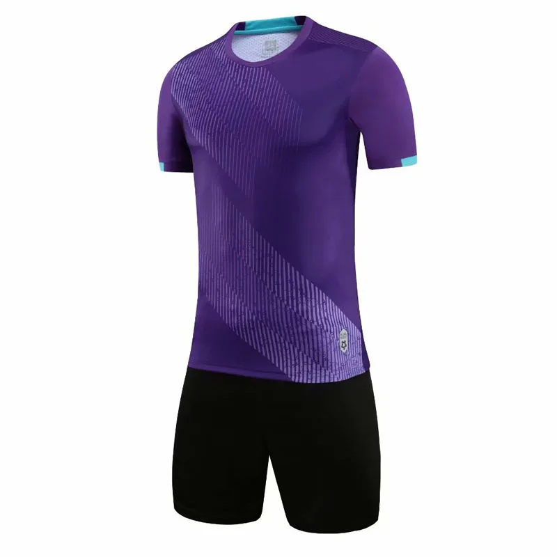 Новые мужские креативные простые пустые футбольные наборы трикотажные