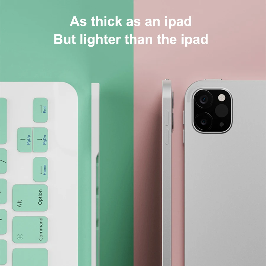 Bluetooth-совместимая клавиатура для iPad с сенсорной панелью 10-дюймовая планшета Air4 3 2