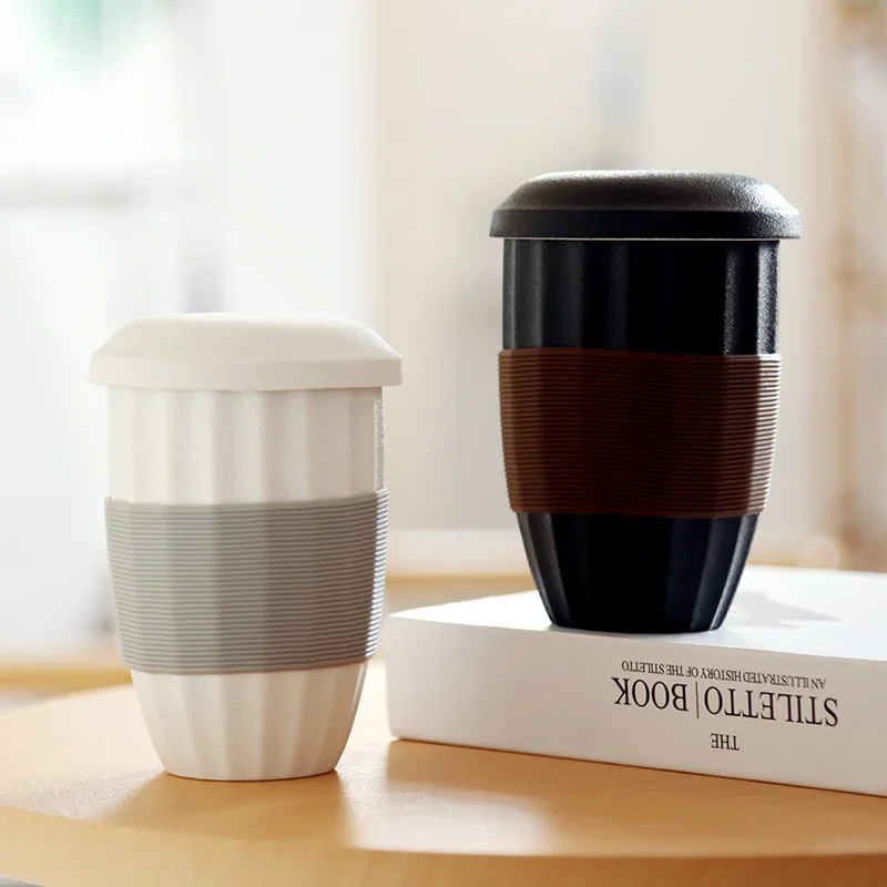 Керамические кружки 280 мл кружка для путешествий чая чашки и Подарок на годовщину