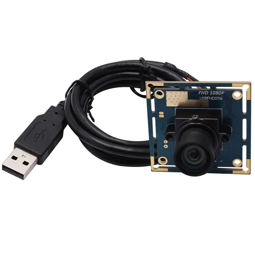 1080p цветной cmos MJPEG & YUY2 30fps/60fps (при 720 P)/120fps 480 P) мини usb модуль камеры с 100 градусов без