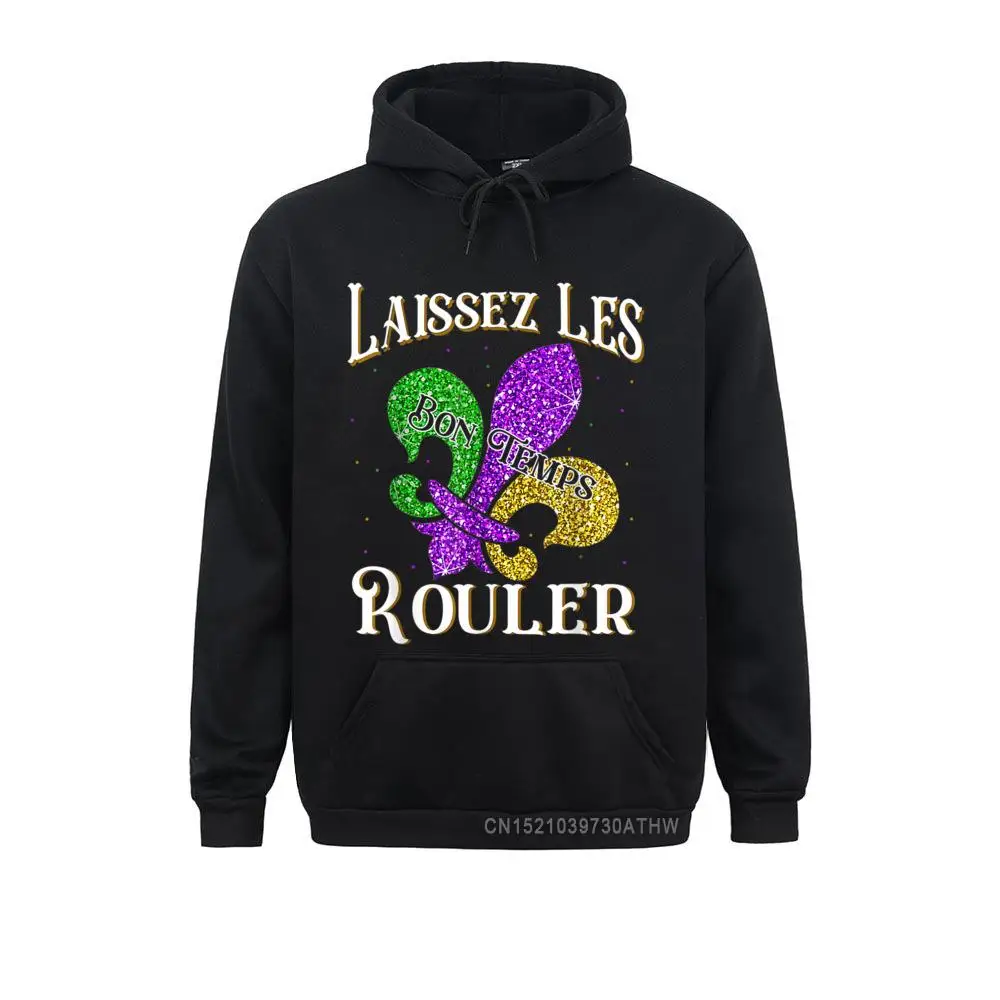 

Laissez Les Bon Temps Rouler Mardi Gras 2021 Fleur De Lis Hooded Tops Hoodies Hip Hop Boy Men Sweatshirts Clothes