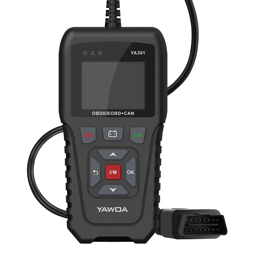 OBDII считыватель кодов YA301 OBD 2 EDIAG сканер инструмент YA301 поддержка проверки батареи полный OBD2 функции бесплатное обновление PK KW850 CR3001