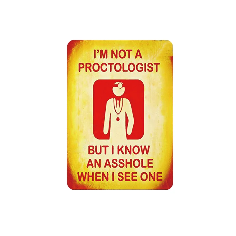 Индикация предупреждающие знаки винтажная Ремесленная жестяная картина