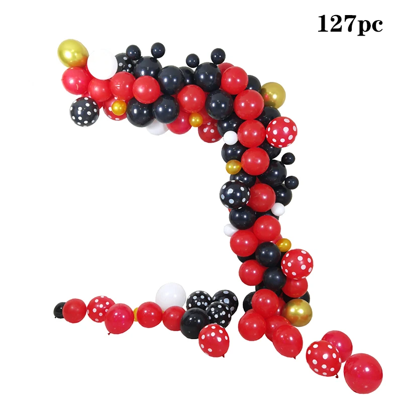 

Disney Mickey Mouse Themed Balloon Set Mickey Minnie Themed Party Balloon Decoration Latex Balloon Combination