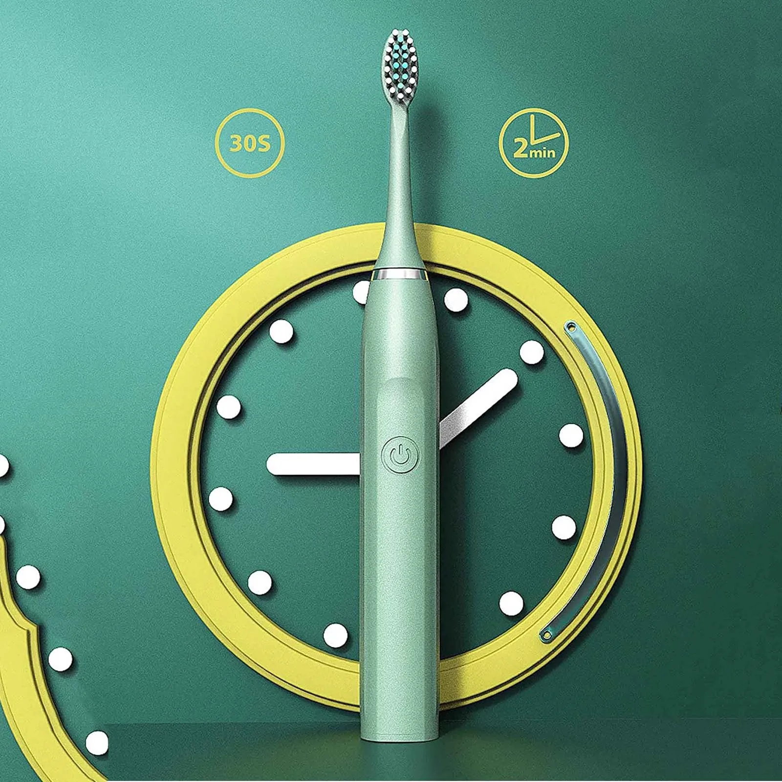 

Clean Tooth Brush, Whitening Brush Care, Ultrasonic' Vibration Electric Toothbrush