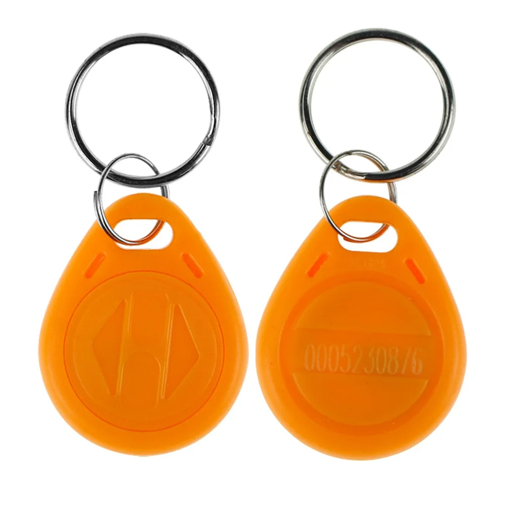 (5pcs) 125KHz RFID Keychain EM ID Keyfobs ABS Material Tags Token Badges TK4100/EM4100/EM4200 Key Fobs Read Only Access Control |