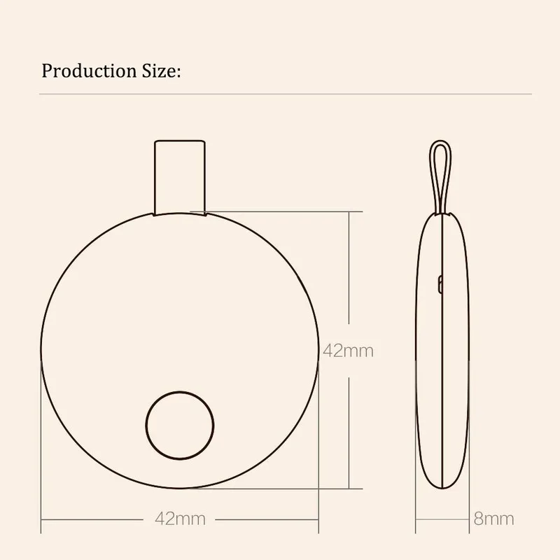 

Xiaomi Youpin Ranres Smart Wireless Bluetooth 5.0 Anti Lost Tracking Alarm Finder Device Auto Car Pets Key Kids Tracker Track