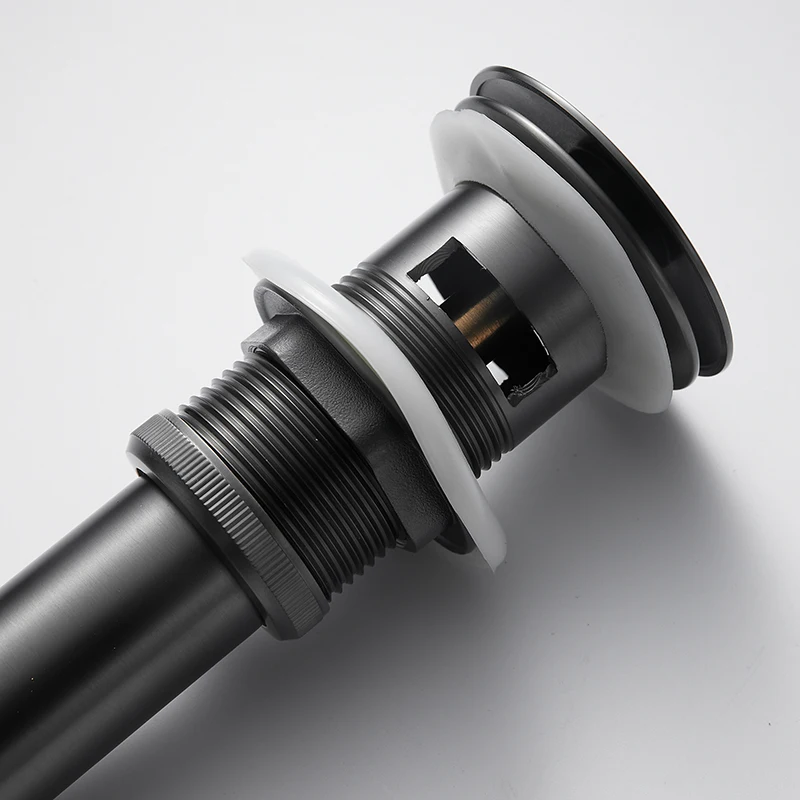 Латунная сливная раковина для ванной комнаты Gunmetal металлические сливные отходы