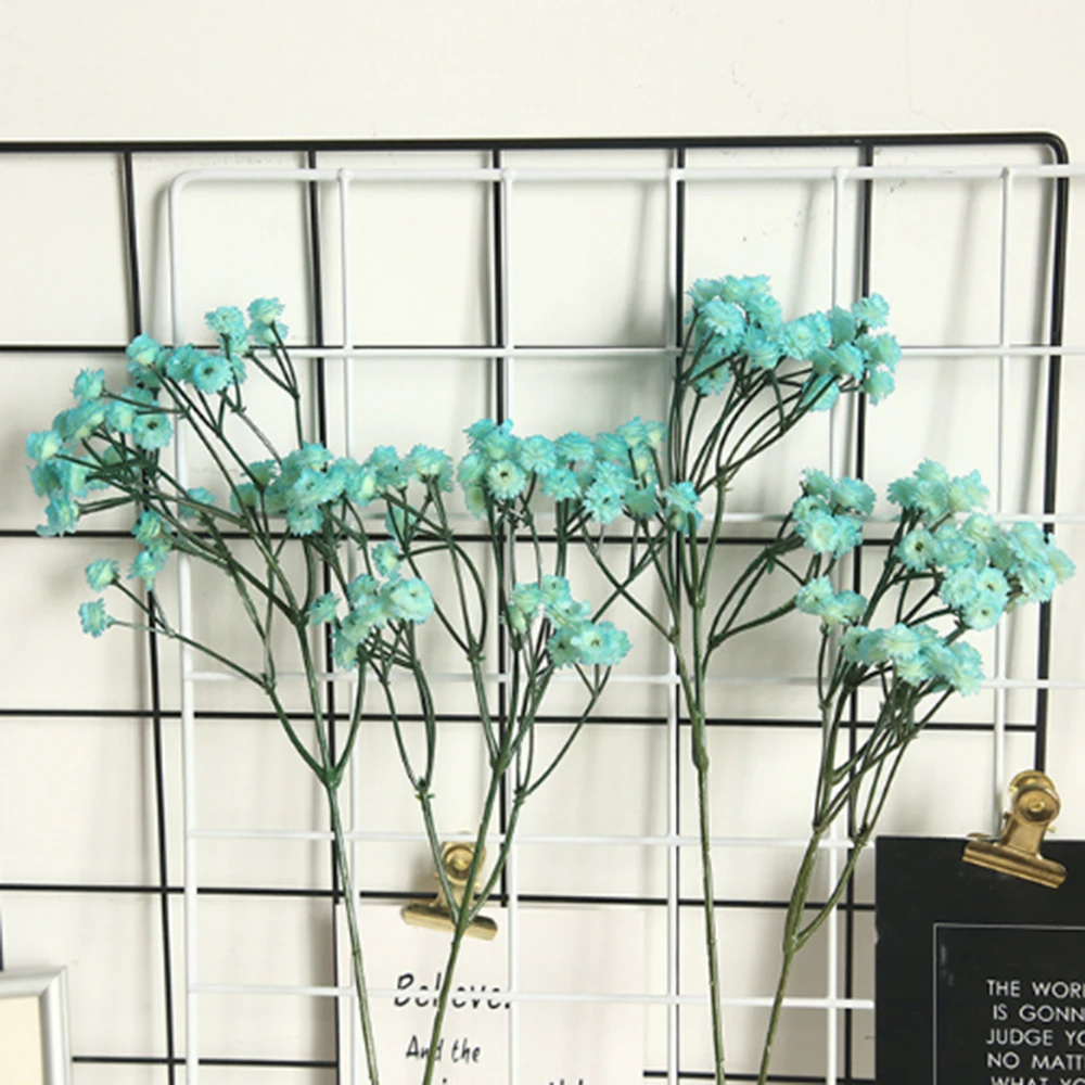 1x искусственный цветок Гипсофила Шелковый букет для дома Свадебные украшения (90