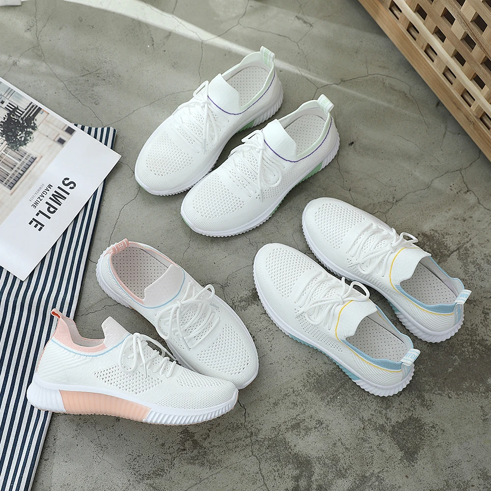 

Woman Fashion Casual Women Sneakers Vulcanized Shoes Mesh Platform Sneakers Outdoor Casual Shoes Breathable Female Sneakers