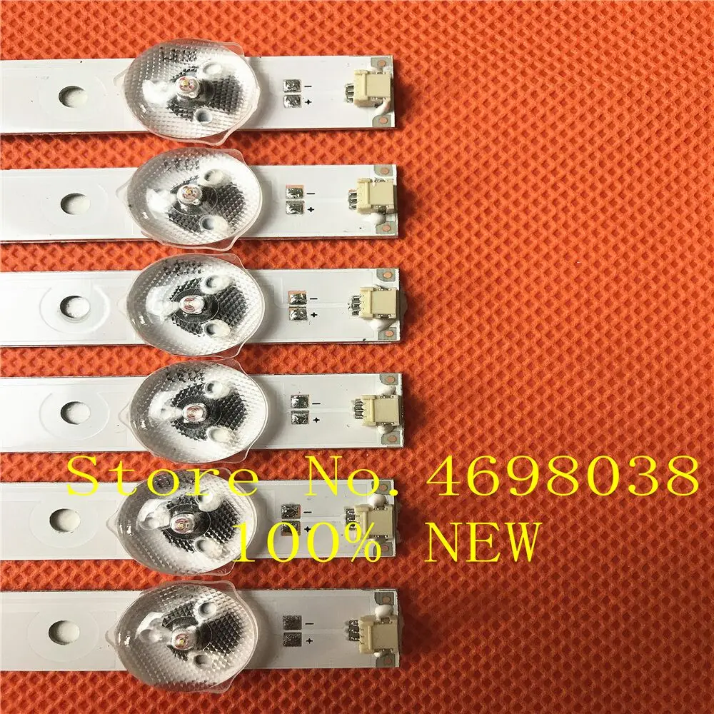Светодиодный подсветка 1 комплект = 3 шт. For32inhc Hisense LB-C320X14-E12-H-G1-SE3 SVJ320AG2 SVJ320AK3 SVJ320AG2-REV2-6 светодиодный-130307 1 шт. = 6 светодиодный 56 см