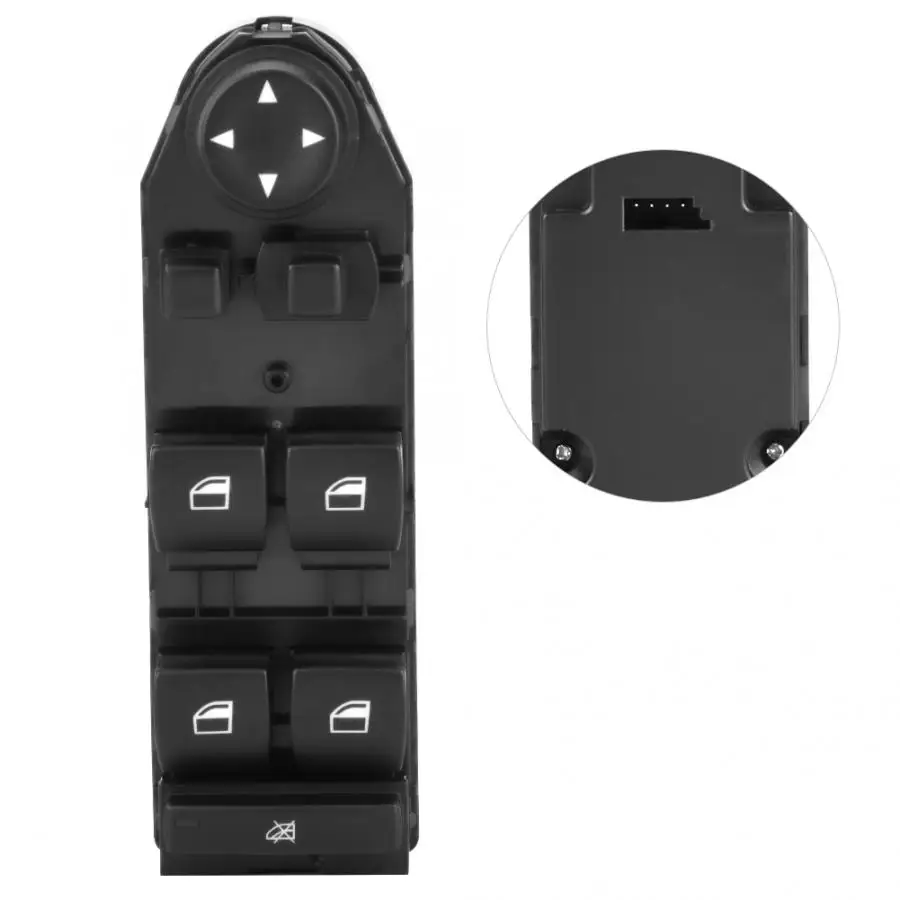 1 шт. 100% абсолютно новый черный Электрический переключатель управления окном для