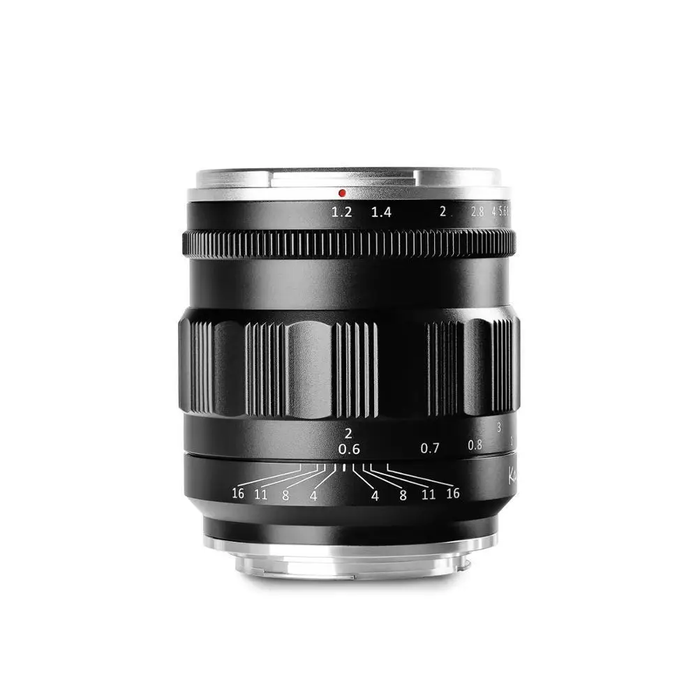 

Kamlan 55mm f1.2 Large Aperture Manual Focus Prime Fixed Lens Full Frame for Sony E-mount for Canon for Nikon