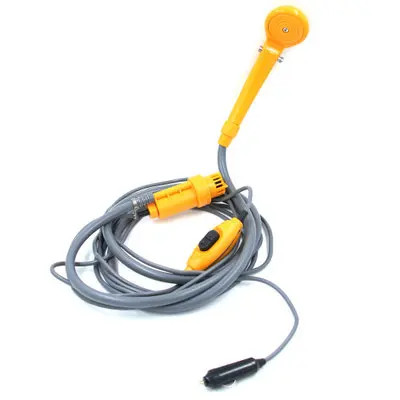 Портативная Автомобильная шайба 12V душ для кемпинга DC автомобильный Душ высокого