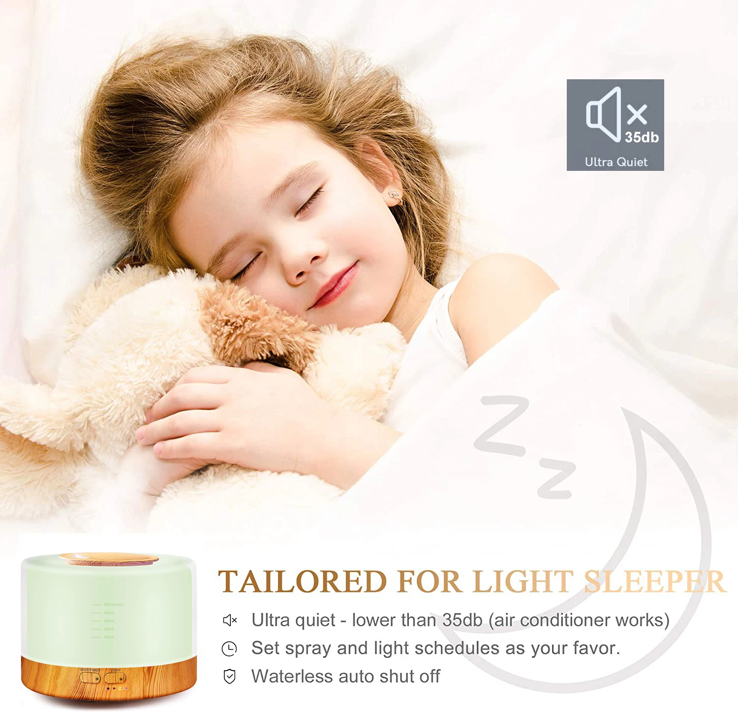 Pаспродажа WiFi смарт-Эфирное Масло Диффузоры умный дом туман увлажнитель 500 мл ультразвуковой Арома освежитель воздуха Alexa Echo Google Assistant