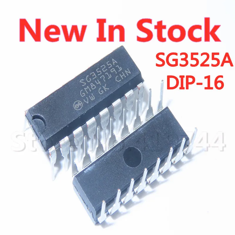 

5PCS/LOT SG3525A SG3525AN SG3525 DIP-16 Inverter modulation/drive IC In Stock NEW original IC